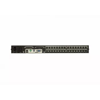 ATEN KH1532A KVM slēdzis, 32 porti, Cat5, VGA, PS/2-USB, montējams statnē