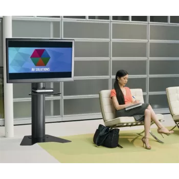 Chief LFAUB mobilais grīdas statīvs monitoram 80 inch (203 cm) melns