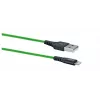 Mobilā telefona kabelis Schwaiger LPRO420 501 Green 1.2 m USB A Lightning