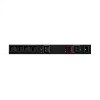 CyberPower MBP20HVIEC6A pārslēgšanas slēdzis UPS apkopei, 16 A, 200–240 V, 1U, melns