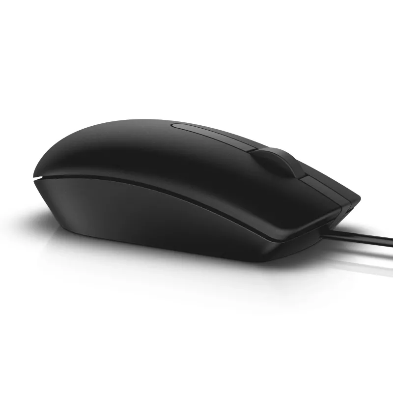 DELL MS116 optiskā pele, ambidekstrāla, USB-A, 1000 DPI