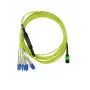 Tīkla kabelis BlueOptics MTP-4LC-S7.5M-BO 4x LC InfiniBand 7,5 m Zaļš
