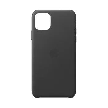 Apple iPhone 11 Pro Max Ādas Maciņš Melns