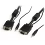 StarTech.com 5 m koaksiālais VGA kabelis ar audio HD15 vīriešu/vīriešu