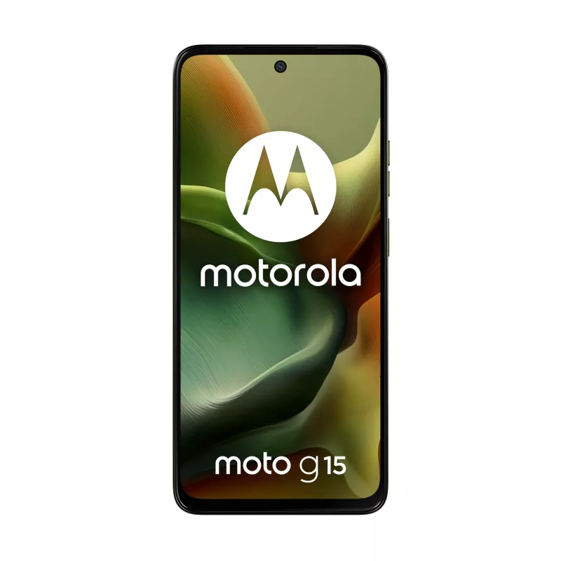 Motorola moto g15 17.1 cm (6.72 collu) Dual SIM Android 15 4G USB Type-C 8 GB 256 GB 5200 mAh Zaļš