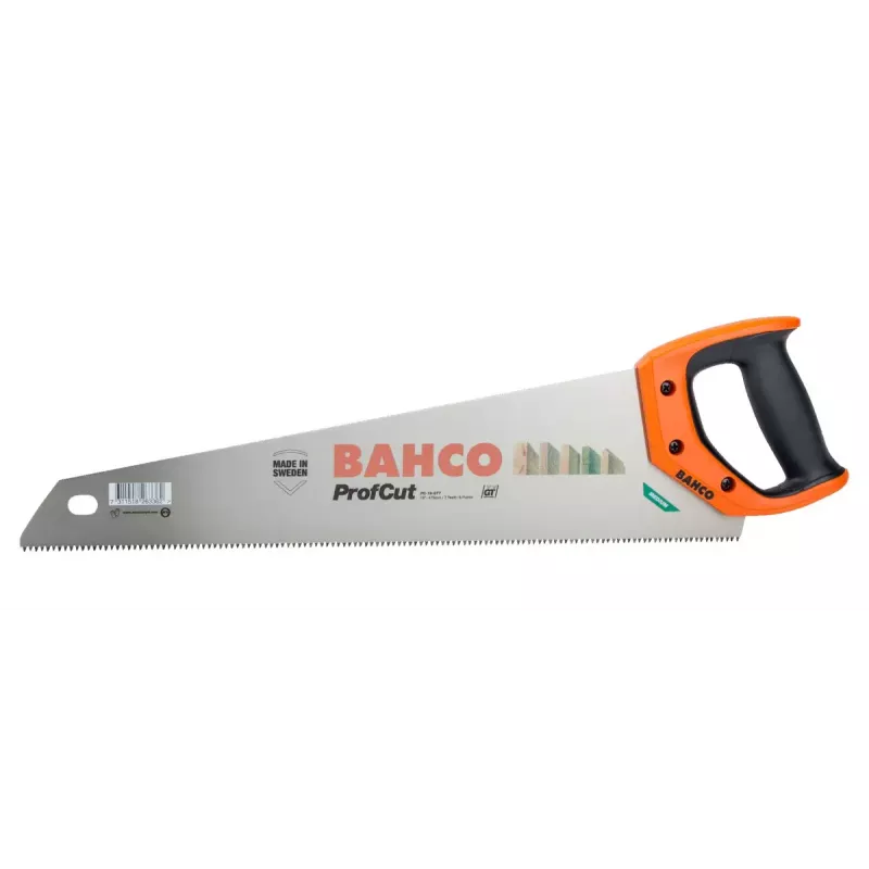 Zāģis ar muguriņu Bahco PC-22-GT7 55 cm Melns Sarkans Nerūsējošais tērauds