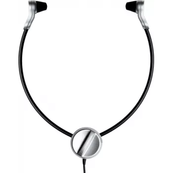 Grundig Swingphone 568 austiņas ar zoda loku, vadu, melna, sudraba