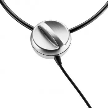 Grundig Swingphone 568 austiņas ar zoda loku, vadu, melna, sudraba