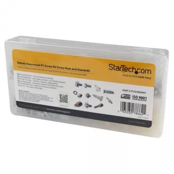 StarTech.com Deluxe Assortment PC Skrūvju Komplekts - Skrūves, Uzgriežņi un Statīvi