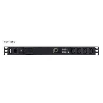 ATEN PE1118SG pamata mērījumu PDU 1U 18 AC kontaktligzdas ar pārsprieguma aizsardzību