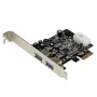 StarTech.com 2 portu PCI Express (PCIe) SuperSpeed USB 3.0 kartes adapteris ar UASP - LP4 barošana
