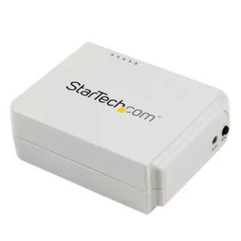 StarTech.com 1 Porta USB Wireless N tīkla printeru serveris ar 10/100 Mbps Ethernet portu - 802.11 b/g/n