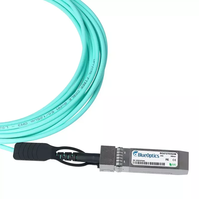 BlueOptics Q9S67A-BO InfiniBand optiskais kabelis 3 m SFP28 Aqua
