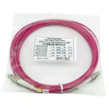 BlueOptics QK733A-BO InfiniBand optiskās šķiedras kabelis 2 m 2x LC violets