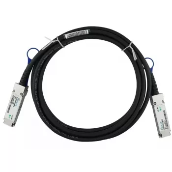 QSFP28 DAC kabelis BlueOptics QSFP28-DAC-2M-BC 2m vīrišķais savienotājs