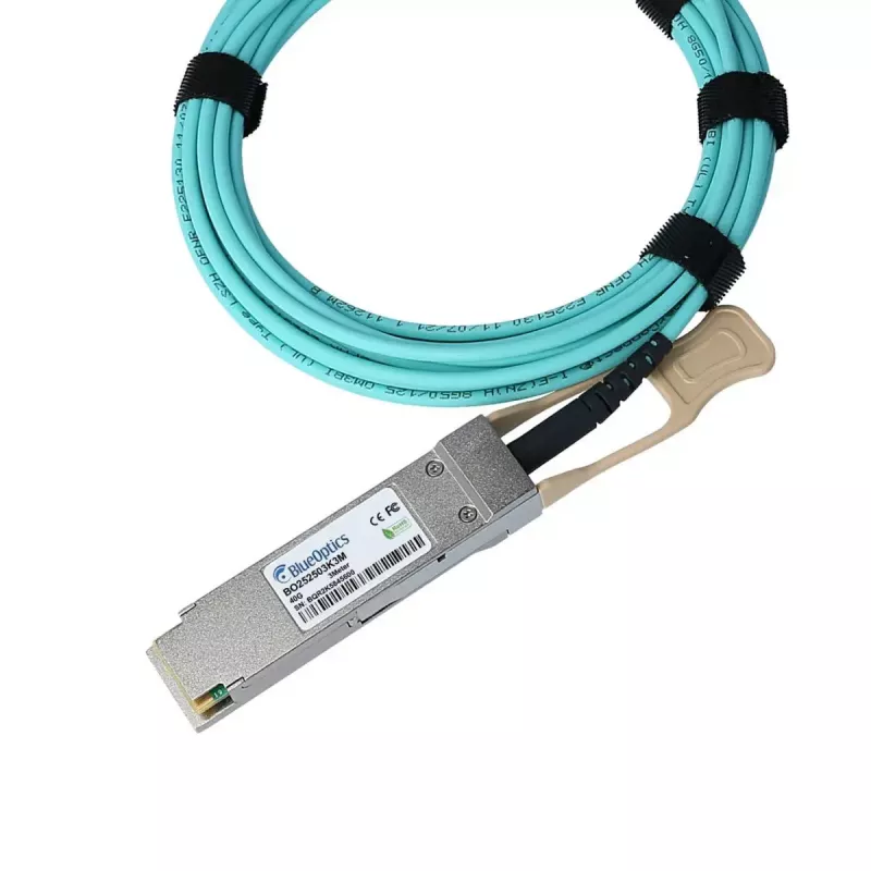 BlueOptics QSFP-AOC-3M-NA-BO InfiniBand optiskā šķiedra kabelis 3m Vīriešu/Vīriešu