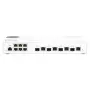 QNAP QSW-M2106-4C tīkla slēdzis, pārvaldāms L2, 2.5G Ethernet (100/1000/2500), balts