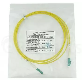 BlueOptics SFP2121BU30MM InfiniBand optiskā šķiedra kabelis 30 m LC Dzeltens