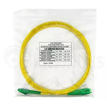 BlueOptics SFP3131BU10MM InfiniBand šķiedru optikas kabelis 10 m LC Dzeltens
