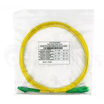 BlueOptics SFP3131BU15MM optiskā šķiedra 15m LC/APC-LC/APC dzeltens