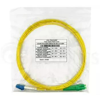 BlueOptics SFP3131BU2MS InfiniBand optiskā šķiedra kabelis 2 m LC Dzeltens