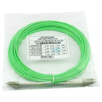 Šķiedru optikas kabelis BlueOptics SFP3131GU30MK LC OM5 30 m Zaļš