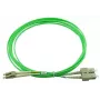 Optiskās šķiedras kabelis BlueOptics SFP3132GU20MK LC SC OM5 20 m Dzeltens