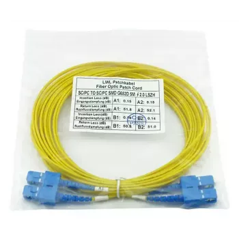 BlueOptics SFP3232BU20MK InfiniBand optiskā šķiedra 20 m SC dzeltens