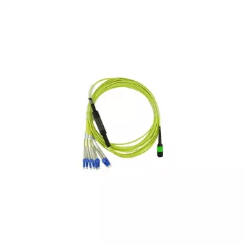 BlueOptics SFP5141BU10MKB 10 m MPO uz 4x LC optiskais kabelis