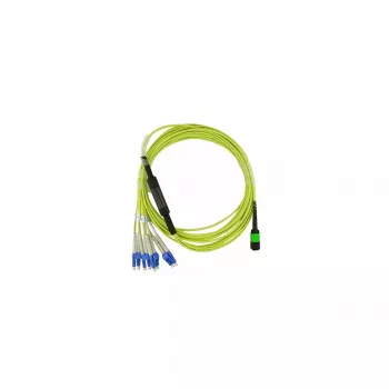BlueOptics SFP5141BU2MKB InfiniBand optiskās šķiedras kabelis 2 m MPO uz 4x LC
