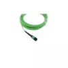 BlueOptics SFP6141GU5MKB MTP 4x LC OM5 šķiedru optikas kabelis, 5 m, zaļš
