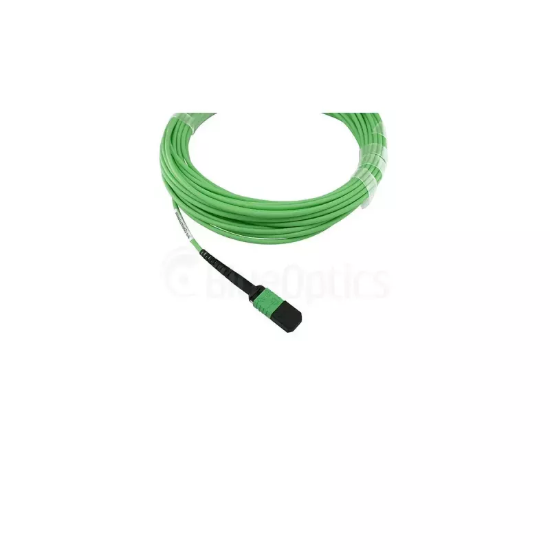 BlueOptics SFP6141GU5MKB MTP 4x LC OM5 šķiedru optikas kabelis, 5 m, zaļš
