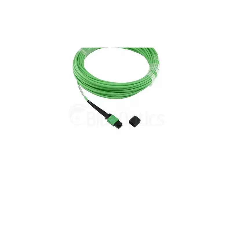 BlueOptics SFP6141GU5MKB MTP 4x LC OM5 šķiedru optikas kabelis, 5 m, zaļš