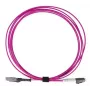 Šķiedru optikas kabelis BlueOptics SFP9231FU5MK MDC LC OM4 5 m fuksīns