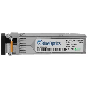 BlueOptics SFP-BXD43-40KM-IX-BO SFP raidītājmodulis 1250 Mbit/s