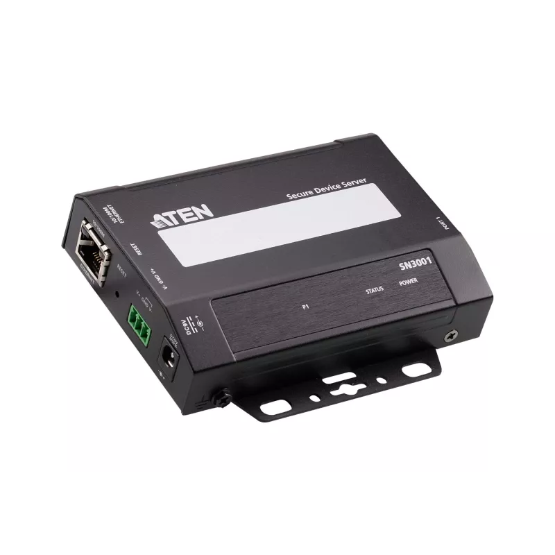 ATEN SN3001 1-Porta RS-232 Drošs Ierīču Serveris ar 10/100Base-T(X)