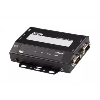 ATEN SN3402P 2-portu RS-232/422/485 drošs ierīču serveris ar PoE