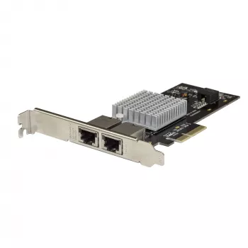 StarTech.com Divu Portu 10G PCIe Tīkla Adaptera Karte - Intel X550AT 10GBASE-T & NBASE-T PCI Express Tīkla Interfeisa Adapteris 10/5/2.5/1GbE Daudz Gigabitu Ethernet 5 Ātrumu NIC LAN Karte