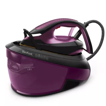 Tefal Express Vision SV8152 2800 W 1.8 L Durilium AirGlide Autoclean gludeklis violets, melns