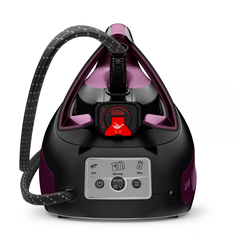 Tefal Express Vision SV8152 2800 W 1.8 L Durilium AirGlide Autoclean gludeklis violets, melns