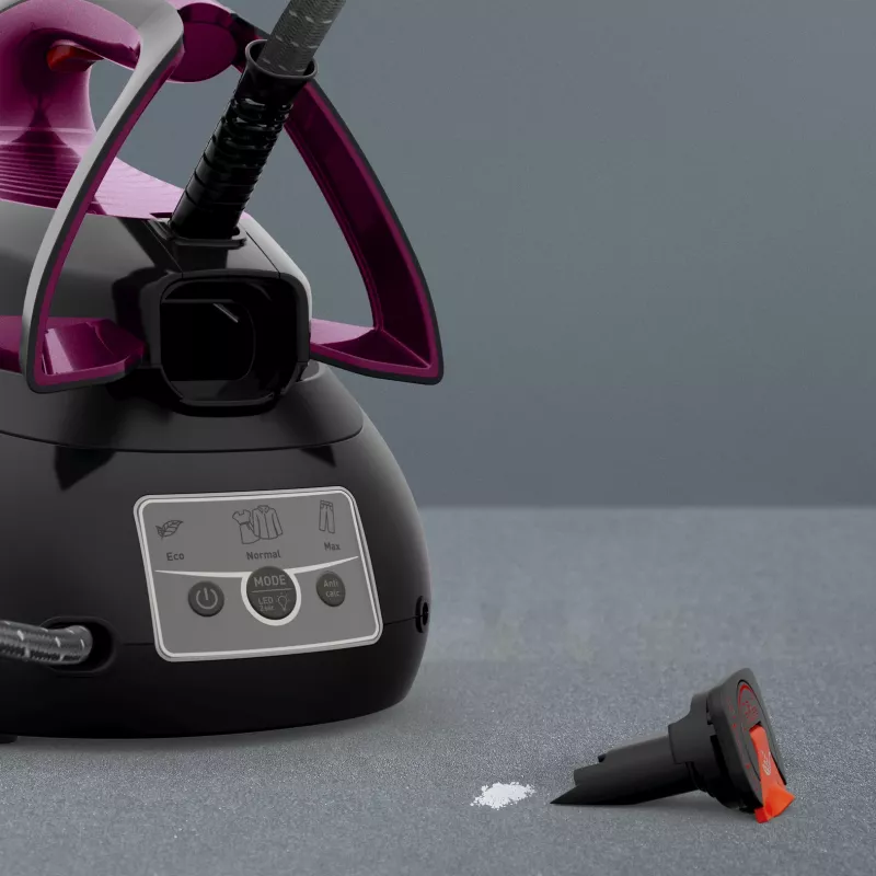 Tefal Express Vision SV8152 2800 W 1.8 L Durilium AirGlide Autoclean gludeklis violets, melns