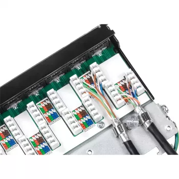 Patch Panel Trendnet TC-P12C6AS 12 portu Cat6A ekranēts sienas montāžai