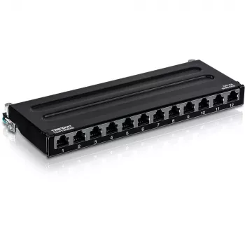 Patch Panel Trendnet TC-P12C6AS 12 portu Cat6A ekranēts sienas montāžai