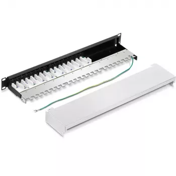Patch Panel 1U TRENDNET TC-P16C6AS 16 portu Cat6A ekranēts