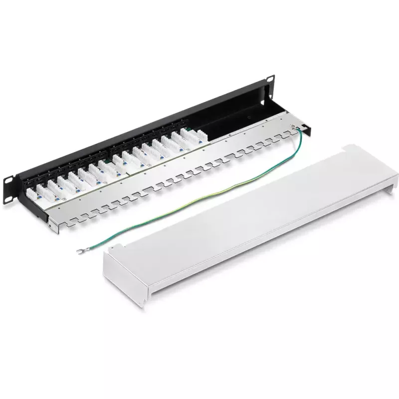 Patch Panel 1U TRENDNET TC-P16C6AS 16 portu Cat6A ekranēts