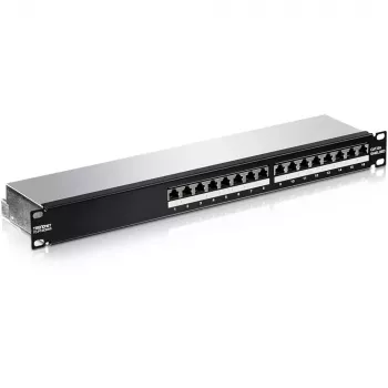 Patch Panel 1U TRENDNET TC-P16C6AS 16 portu Cat6A ekranēts