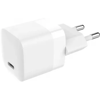 Vision USB-C lādētājs 30W EU Kontaktdakša Balts Universāls Barošanas adapteris