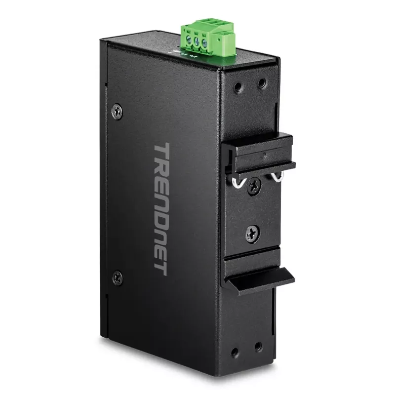 TRENDnet TI-ELC50 Ne pārvaldīts 5-portu Fast Ethernet tīkla slēdzis (10/100), 9.6–60V, sienas/DIN-sliedes stiprinājums