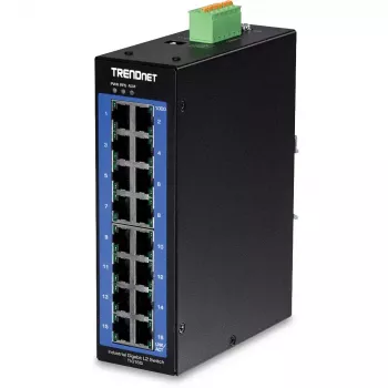 Trendnet TI-G160i pārvaldāms industriālais slēdzis 16 porti Gigabit