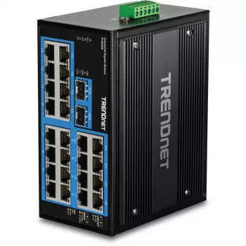 Trendnet TI-G262 industriālais tīkla slēdzis 24 porti 52 Gbit/s